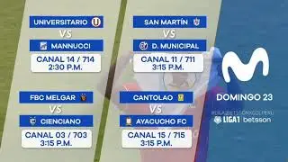 GOLPER&Uacute; | As&iacute; Podras Ver la Definici&oacute;n del Grupo A de la Fase 1 de la Liga 1 Betsson