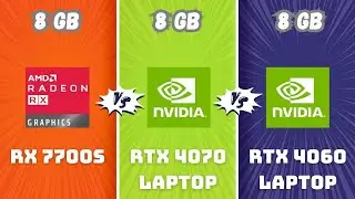RX 7700S vs RTX 4070 Laptop vs RTX 4060 Laptop | Gaming & Productivity &ndash; Which One to Get?