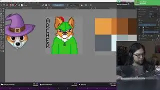 Drawing Pixel Art Corgi characters