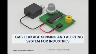 HVS-1182. Система обнаружения и оповещения об утечке газа для промышленности #picmicrocontroller ...