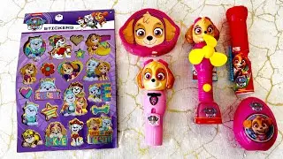 PAW PATROL SKYE🤩🌸 SATISFYING UNBOXING ASMR OF YUMMY SWEETS AND TOYS | NO TALKING