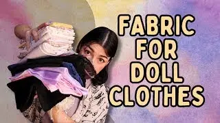 Какие ткани я купила для пошива одежды для кукол? Покупка тканей на Aliexpress и Fabricland.