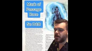 (No Music) Mark of Passage Variant Human 5e D&D #shorts