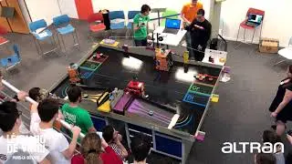 ClubRobot ESEO vs ENSIM'ELEC | Pr&eacute; Coupe de Robotique DaVinciBot