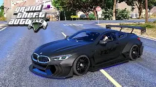 Unleashing Automotive Opulence | A Cutting-Edge BMW M8 Competition Widebody Mod for GTA V