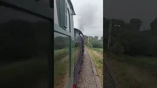 Swanage Railway gala 14th September 2025 SR U Boat 31806 Departs Corfe Castle🏰 For Norden Station👍😀🚂