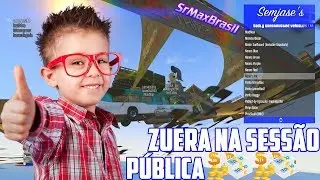 GTA V ONLINE ZUANDO NA SESS&Atilde;O P&Uacute;BLICA COM MOD MENU + MONEY LOBBY #2
