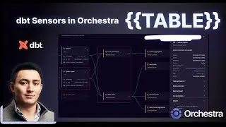 How to set-up a dbt sensor in Orchestra - process data super efficiently #dbt #orchestra