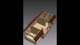 Баня  5,5х10,5    1м р    #дом  #home  #work #architecture #проект #афрейм #afrem #стройка