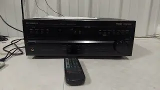 Pioneer VSX-D457 - 5.1 Ch Surround Sound AM FM Stereo Receiver W/Phono 