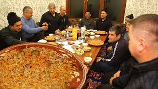 Uzbekistan | Traditional PILAF recipe! | UZBEK Men's favorite food | street food