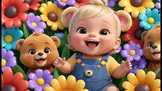 🐻 Little Baby Bears Rolling Down the Hill ⛰️🎶 | Fun Action & Learning Song for Toddlers