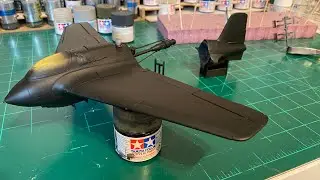 Meng's 1/32 Me 163B Komet Part 2: Putting it Together