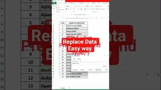 Extra Data Remove easy way 😱 #computer #cpct #excel #tricks #tutorial #dca #pgdca #tally #tranding