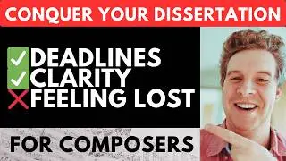 How to Start Your Music Composition Dissertation (and Actually Finish It) Part 1