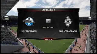 Fifa 15 Чемпионат Германии второй тур SC Paderborn - Bor. M,Gladbach