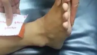 Acti Tape -  Application for Foot Pain