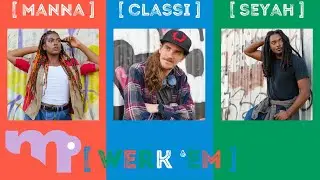 Manna Steel, Dr. Classified & Seyah - Werk 'Em (Lyric Visualizer)