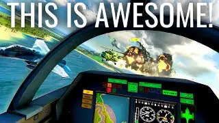 This NEW VR Flight Sim Looks UNREAL on Quest! Warplanes Air Corp Review