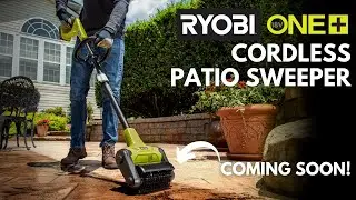 RYOBI 18V ONE+ Patio Sweeper