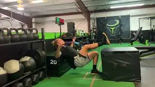 SL Hip Thrust Box Jump