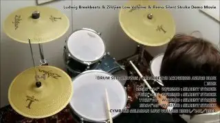 Ludwig Breakbeats ＆ Zildjian Low Volume ＆ Remo Silent Stroke Demo Movie【イシバシ渋谷WEST】【1484DGP】