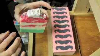 Amy Warden's November Soap Challenge-Squeeze Bottle Technique