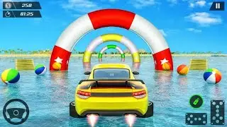 Water Car Surfer Racing: New car games 2021
