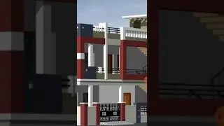 #2d plan #3d elevation #top trending elevation #vastu ke anushar planing