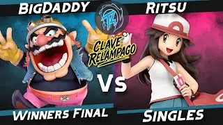 Clave Rel&aacute;mpago - TIDE| BigDaddy (Wario) Vs. TIDE| Ritsu (Pokemon Trainer) SSBU