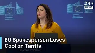 EU Spokesperson Clashes with Reporter Over Trump Tariffs | AC1G