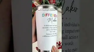 Difference Maker - Christmas, Birthday, Gifts for Coworkers, Leader, Boss Lady, Appreciation