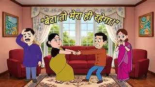  बेटा तो मेरा ही रहेगा | Bedtime Stories | Kahani | Fairy Tales | Moral Stories in Hindi | Comedy