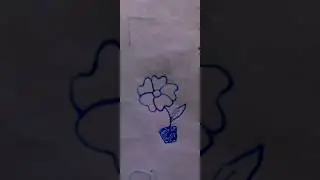 Flower Plant Drawing #flowers #flower #plants #drawing #shorts #growth #grow