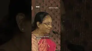 The moment Banu Mushtaq won the Booker Prize | BBC News India