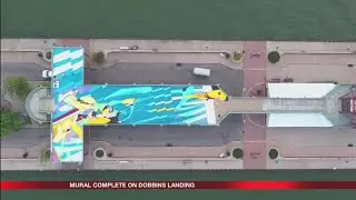 Dobbin's Landing mural complete