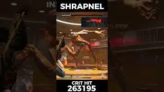 ONCE HUMAN SHRAPNEL SCAR CRIT HIT 263K🥶#oncehuman