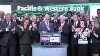 Pacific & Western Bank (PWB:TSX) opens Toronto Stock Exchange, October 23, 2013