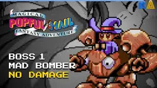 Popful Mail - Boss 1: Mad Bomber | No Damage [RetroAchievements] Sega CD
