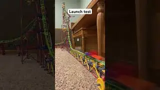 New launch coaster test #rollercoaster #newcoaster #launch