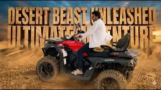 Off-Roading in the Golden City 🇮🇳 #jaisalmer | Sam Sand Dunes ATV Quad bike ride