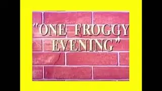 (CUSTOM PRINT) 1 Froggy Evening Opening & Ending