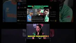 India drops a bowling-heavy XI 💀 #shorts #trendingshorts