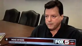 Fox 5 News - Interview with Rare Coin Dealer, Mike Byers, About His Unique Quarter