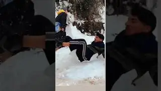 SNOW RIDES || PART 3 || PULWAMA || KASHMIR || SNOWFALL