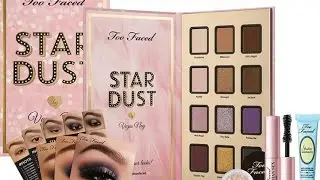 Too Faced & Vegas Nay StarDust Palette SWATCHES