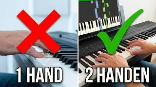 Eenvoudig Pianostukje voor Beginners &ndash; Leer Beide Handen in 1 Les 🎹