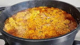 КАК ПРИГОТОВИТЬ СУП ЭГУСИ ПО ПРОФЕССИОНАЛЬНОМУ РЕЦЕПТУ ЭГУСИ #рецепт #кулинария #еданигерии #рецепт