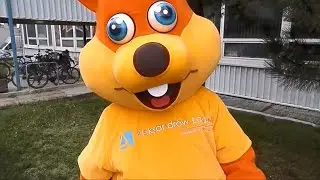 Elabika mascot costumes Squirrel city mascots Aleksandr&oacute;w Ł&oacute;dzki promotional animal mascot costumes