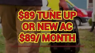 $89 AC Tune-up or A New AC For $89/mo